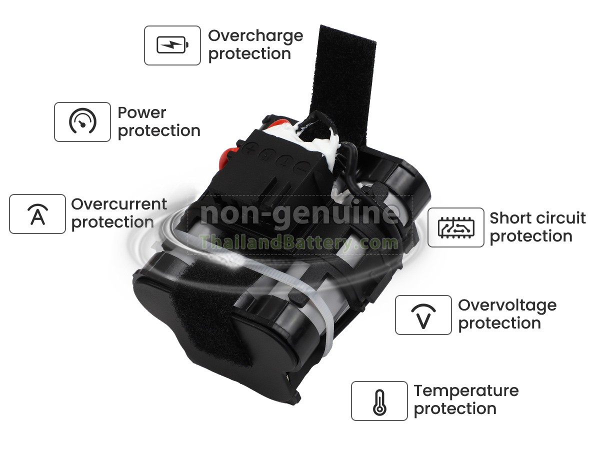 แบตเตอรี่สำหรับ Gardena R45LI