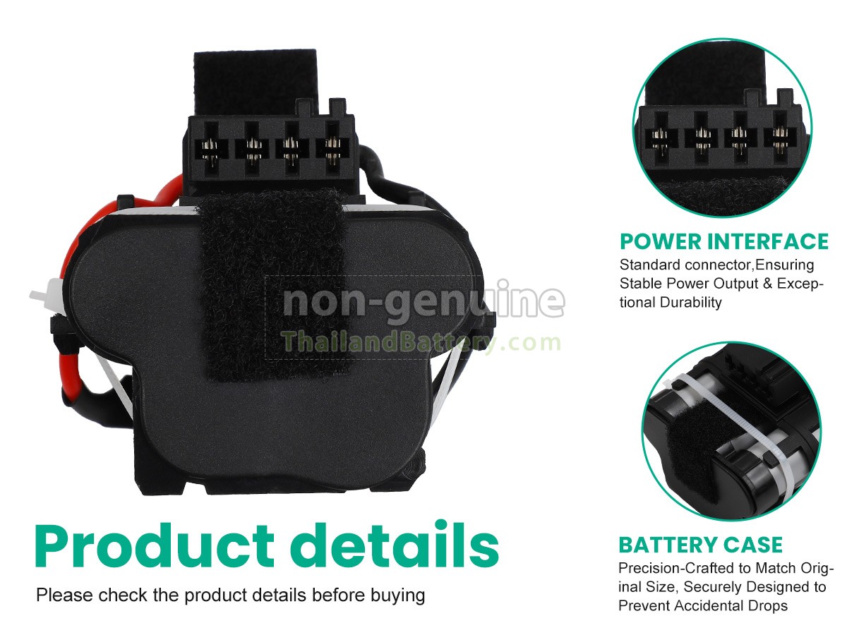 แบตเตอรี่สำหรับ Gardena R45LI