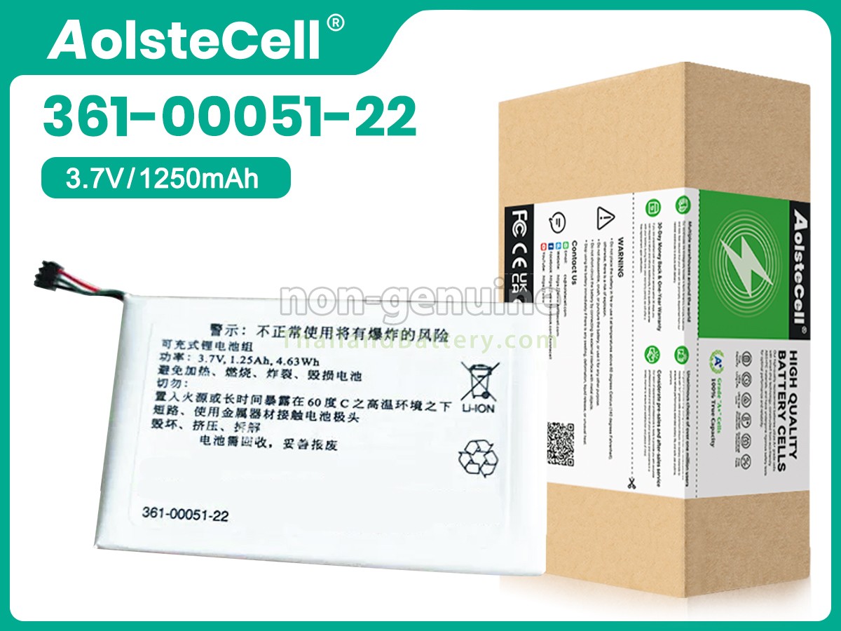 แบตเตอรี่สำหรับ Garmin 361-00051-22