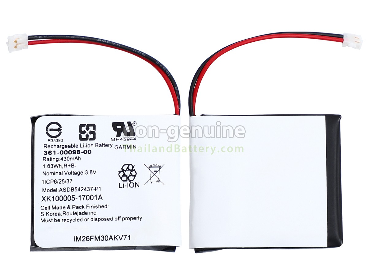 แบตเตอรี่สำหรับ Garmin FENIX 5X PLUS