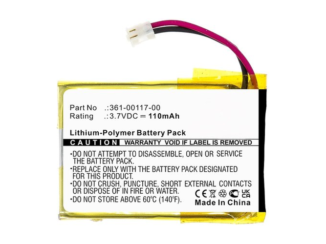 แบตเตอรี่ Garmin 361-00117-00