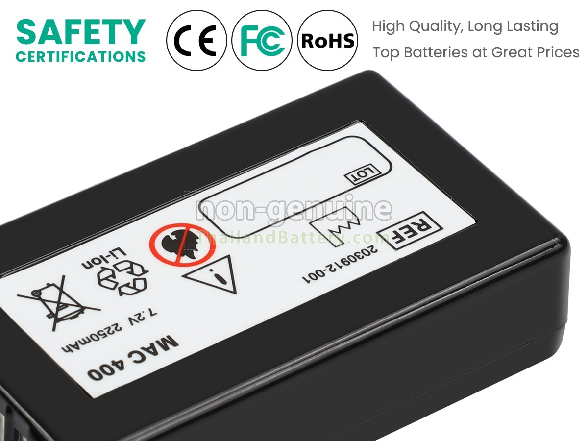 แบตเตอรี่สำหรับ GE 2030912-001