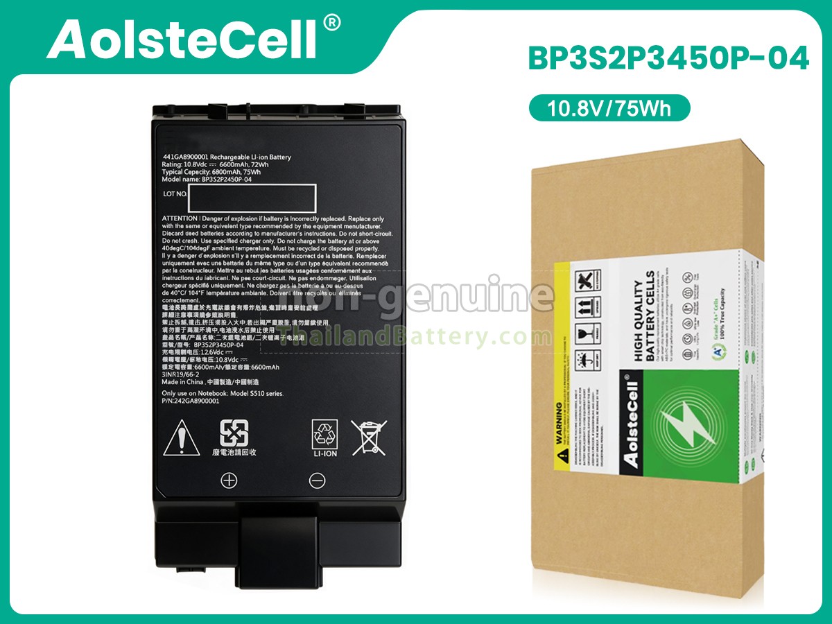 แบตเตอรี่สำหรับ Getac 242GA8900001