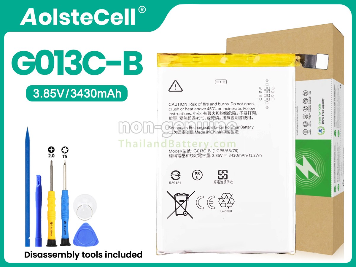 แบตเตอรี่สำหรับ Google G013C-B