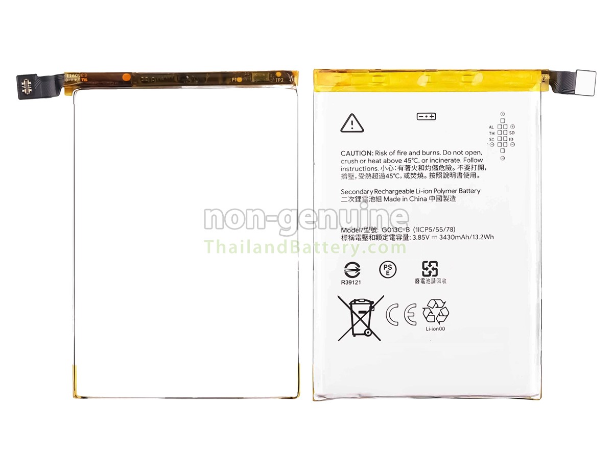 แบตเตอรี่สำหรับ Google G013C-B