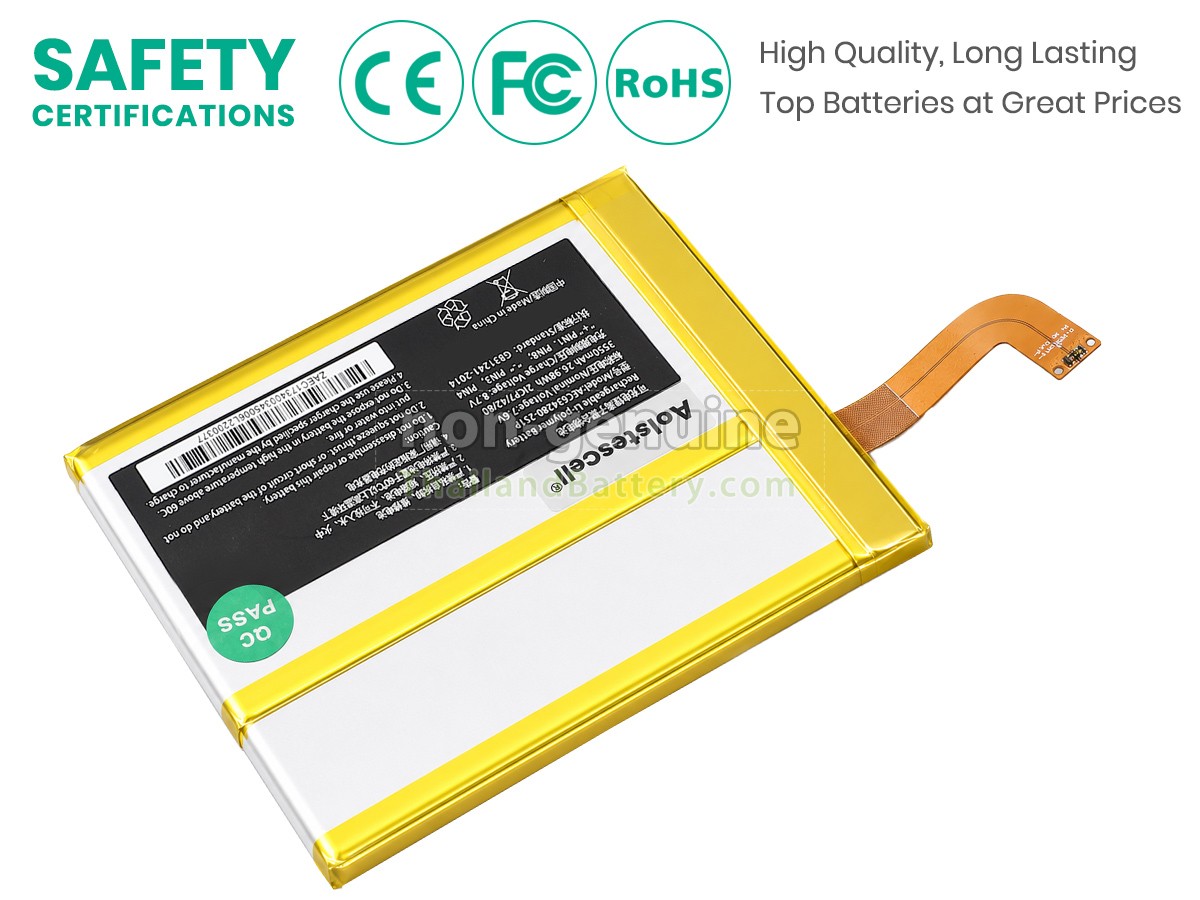 แบตเตอรี่สำหรับ GPD 624283-2S