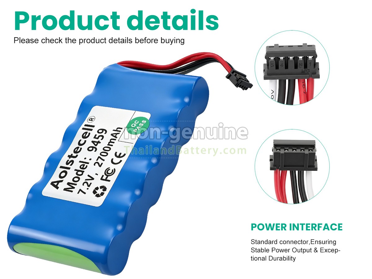 แบตเตอรี่สำหรับ HiOKi HIGH VOLTAGE INSULATION TESTER IR3455