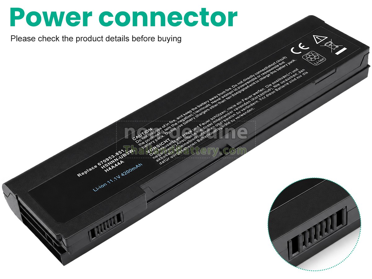 แบตเตอรี่สำหรับ HP MI06
