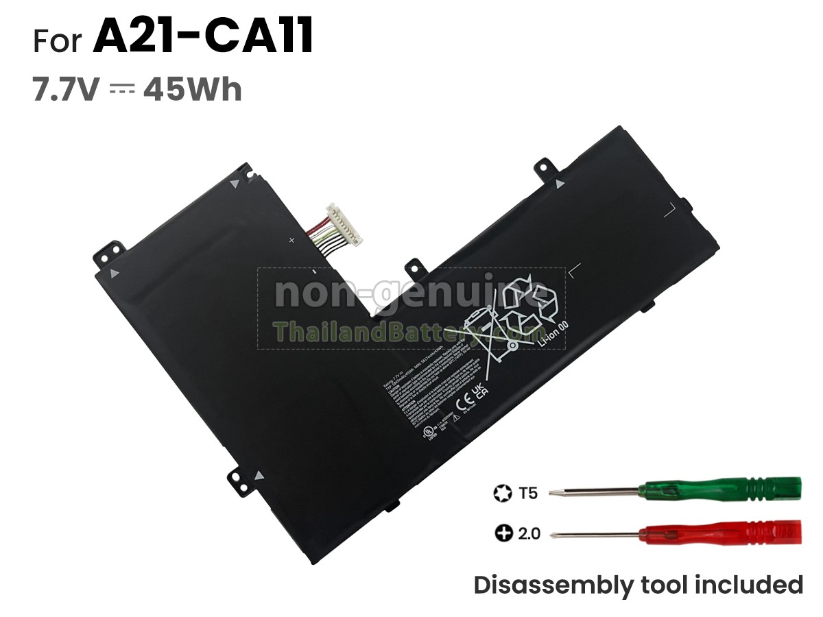แบตเตอรี่สำหรับ HP A21-CA11(2ICP5/63/133)