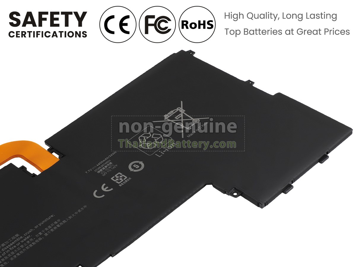 แบตเตอรี่สำหรับ HP Spectre 13-AF006NF