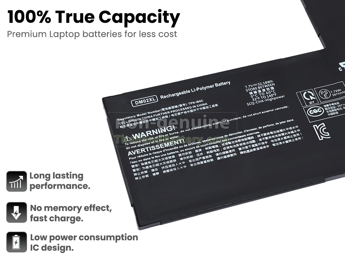 แบตเตอรี่สำหรับ HP M74961-AC1