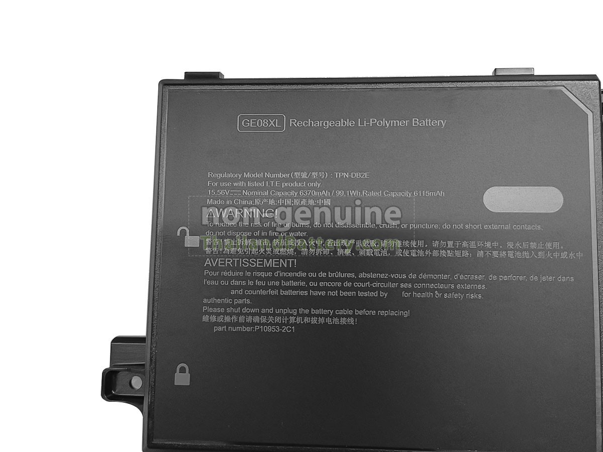 แบตเตอรี่สำหรับ HP GE08099XL