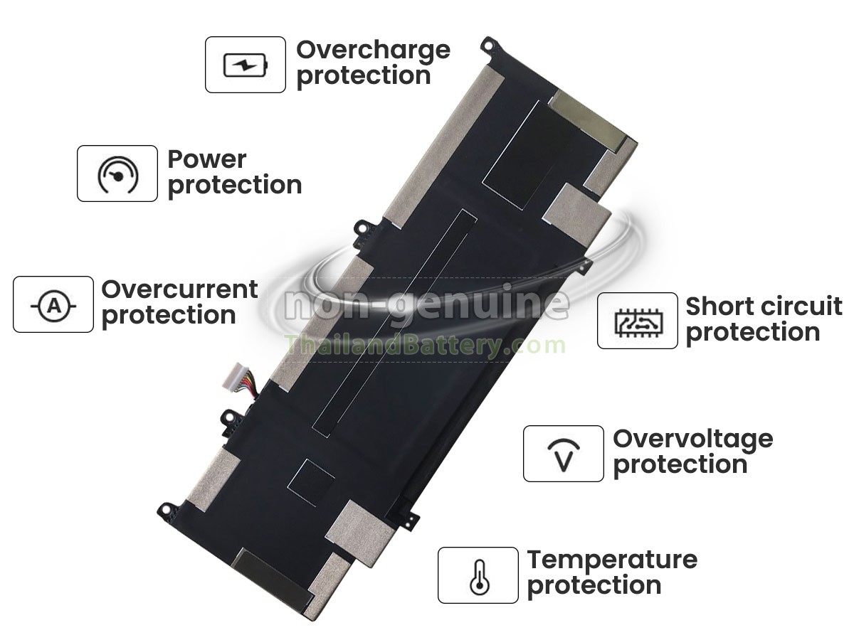 แบตเตอรี่สำหรับ HP Spectre X360 Convertible 13-AW2073TU