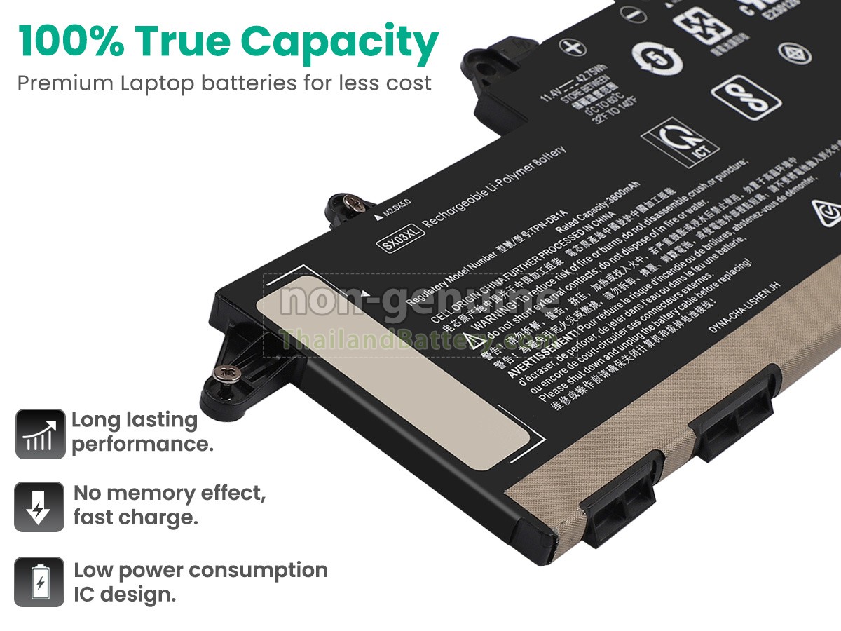 แบตเตอรี่สำหรับ HP L78125-005
