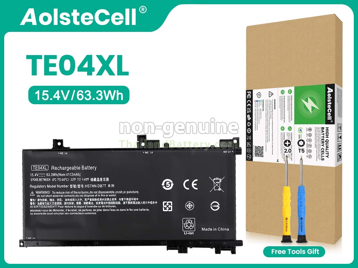 แบตเตอรี่สำหรับ HP Omen 15-AX203NF