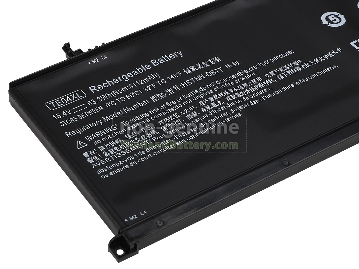 แบตเตอรี่สำหรับ HP Omen 15-AX203NF