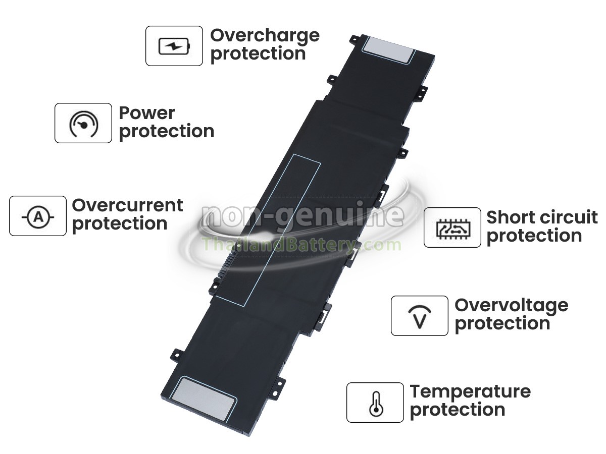 แบตเตอรี่สำหรับ HP Envy LAPTOP 17-CH0011UR