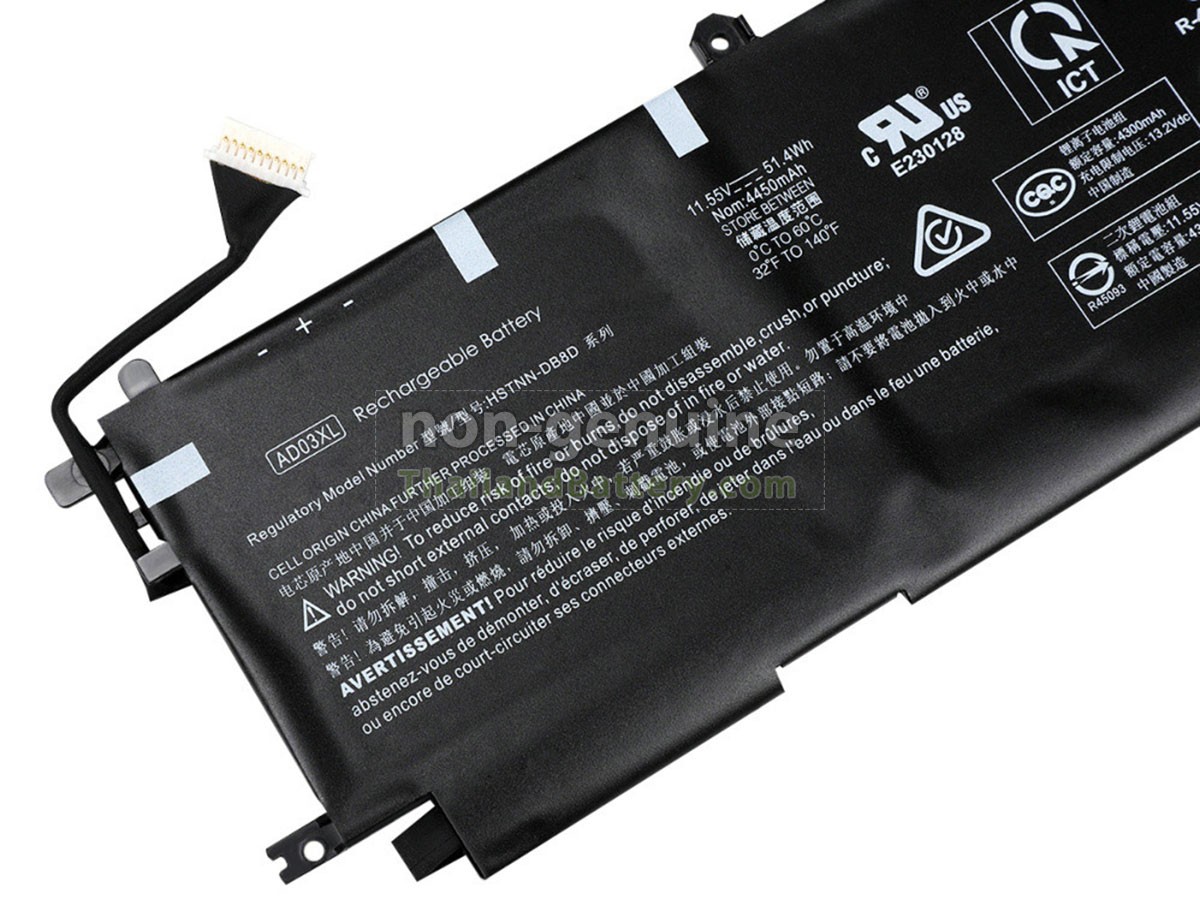 แบตเตอรี่สำหรับ HP Envy 13-AD053TX