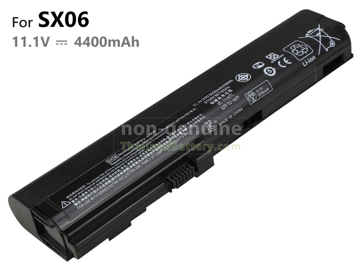แบตเตอรี่สำหรับ HP SX09