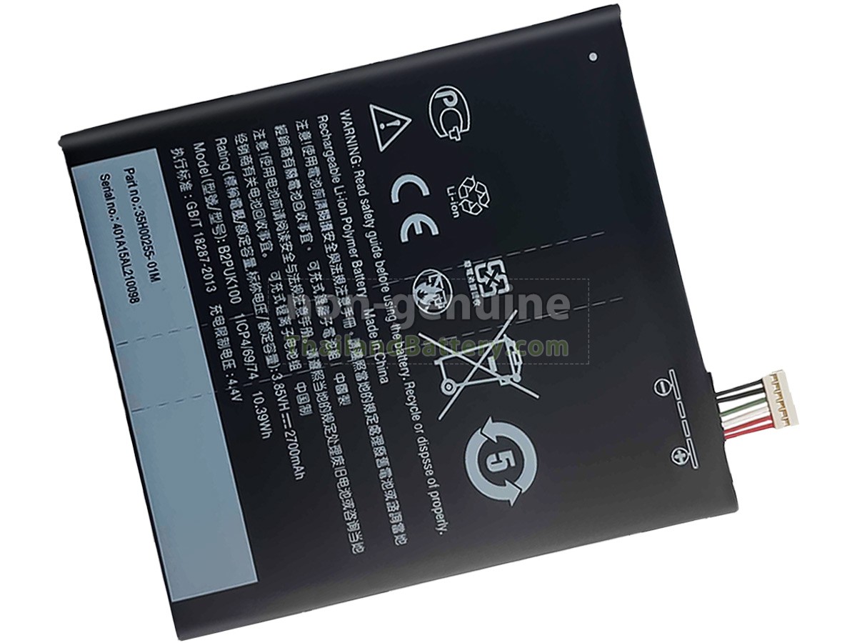 แบตเตอรี่สำหรับ HTC B2PUK100