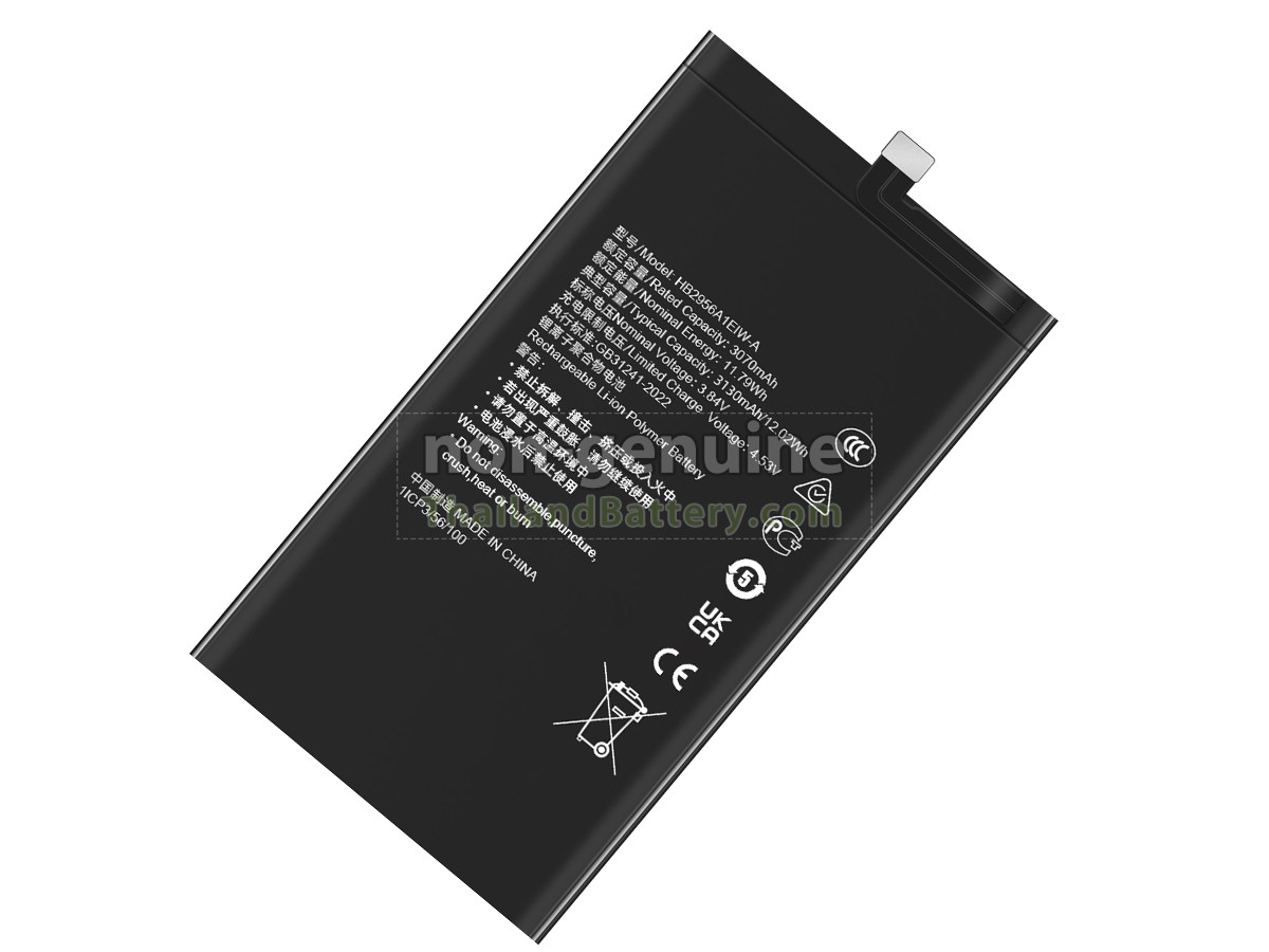 แบตเตอรี่สำหรับ Huawei HONOR MAGIE V3
