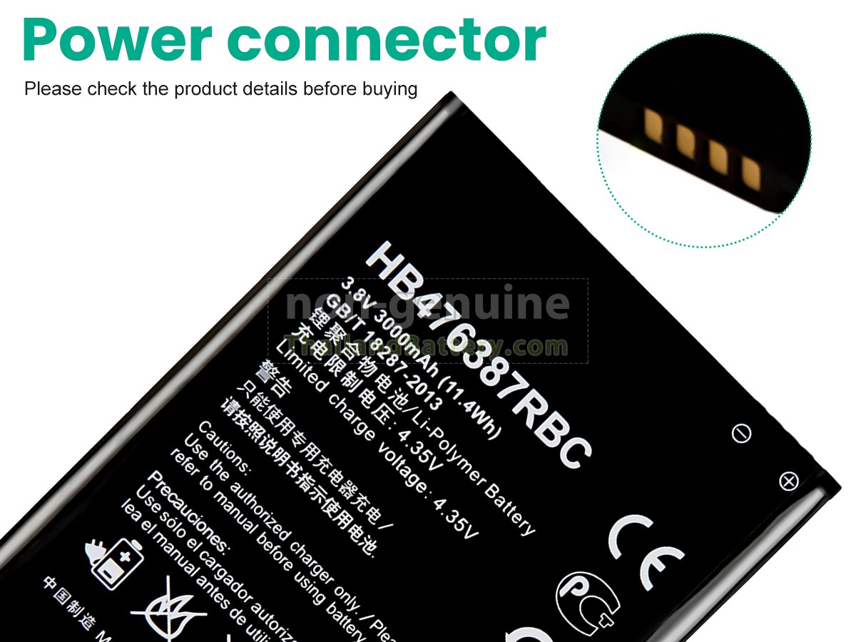 แบตเตอรี่สำหรับ Huawei ASCEND G750