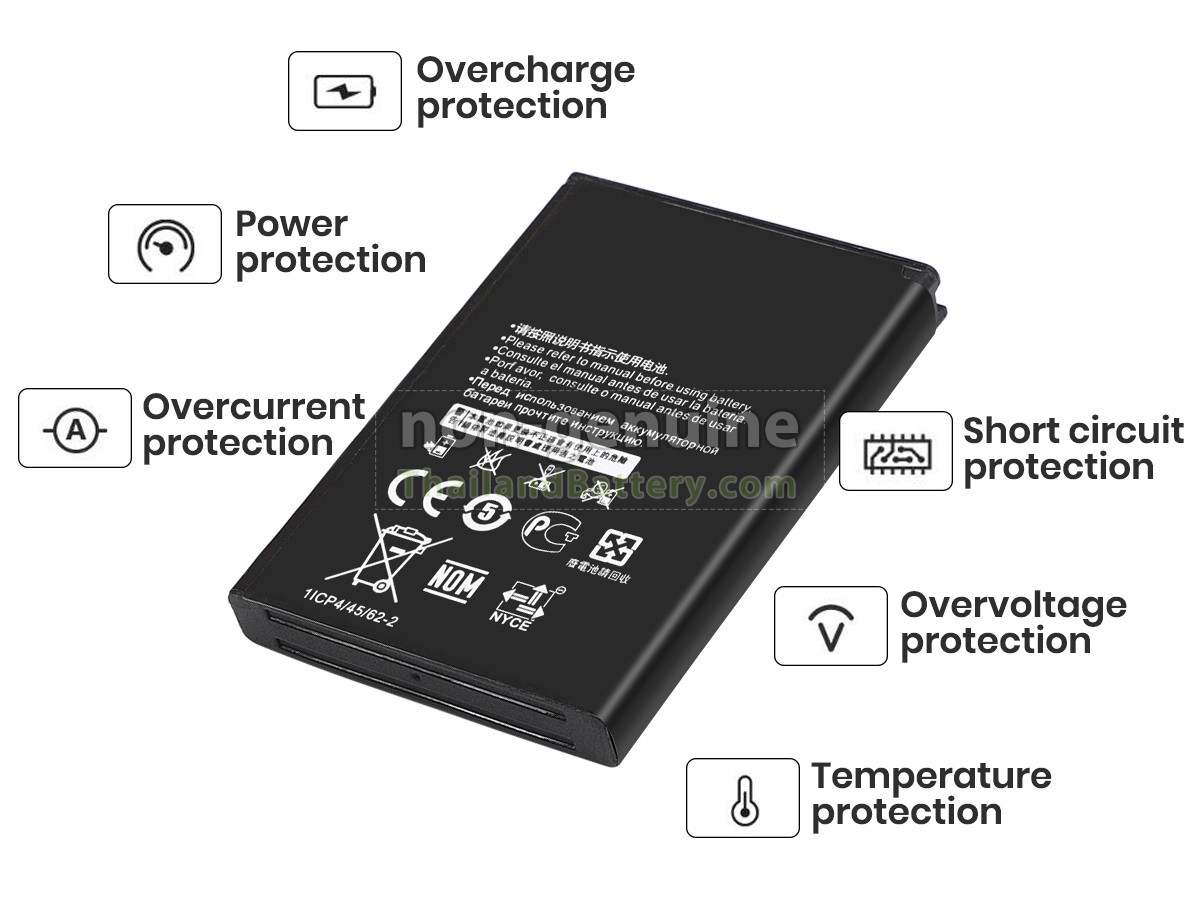แบตเตอรี่สำหรับ Huawei HB824666RBC