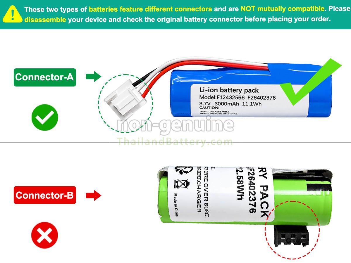 แบตเตอรี่สำหรับ Ingenico MOVE 5000F