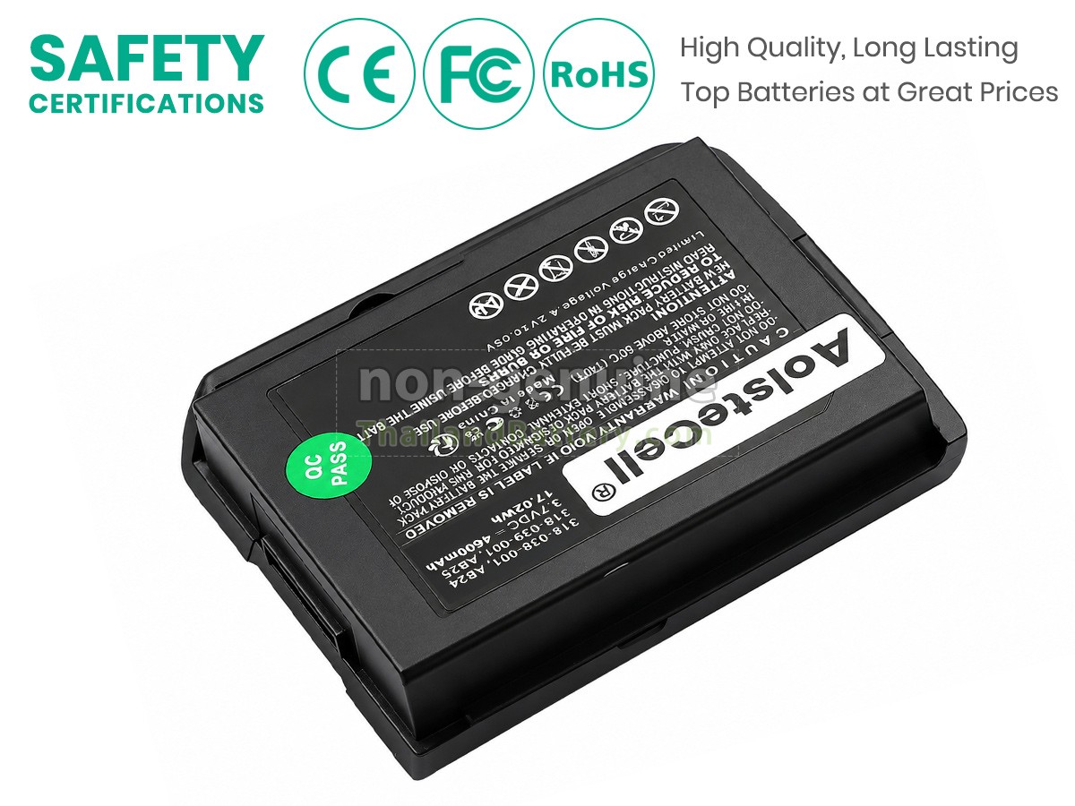 แบตเตอรี่สำหรับ Intermec 318-039-001