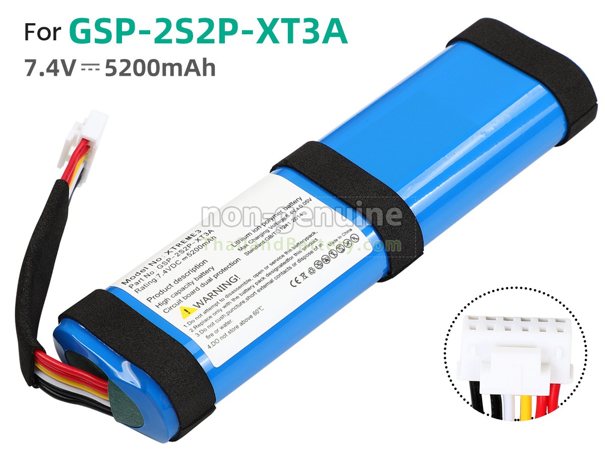 แบตเตอรี่สำหรับ JBL GSP-2S2P-XT3A