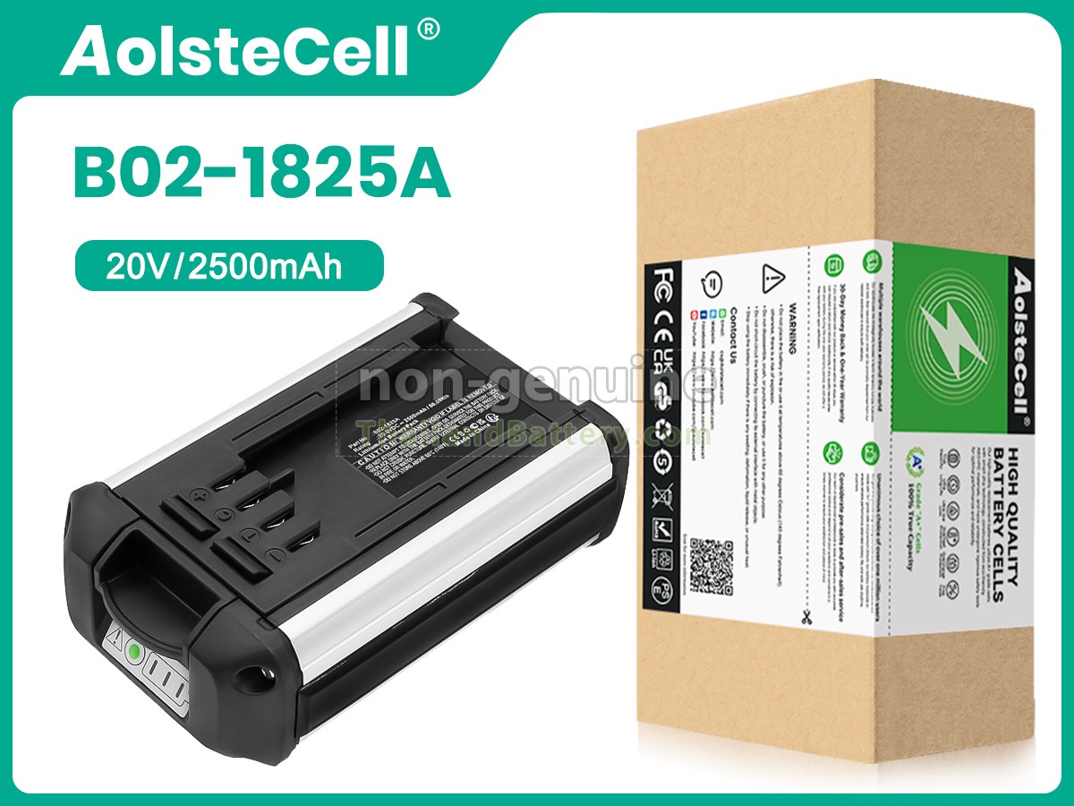 แบตเตอรี่สำหรับ JIMMY B02-1825A