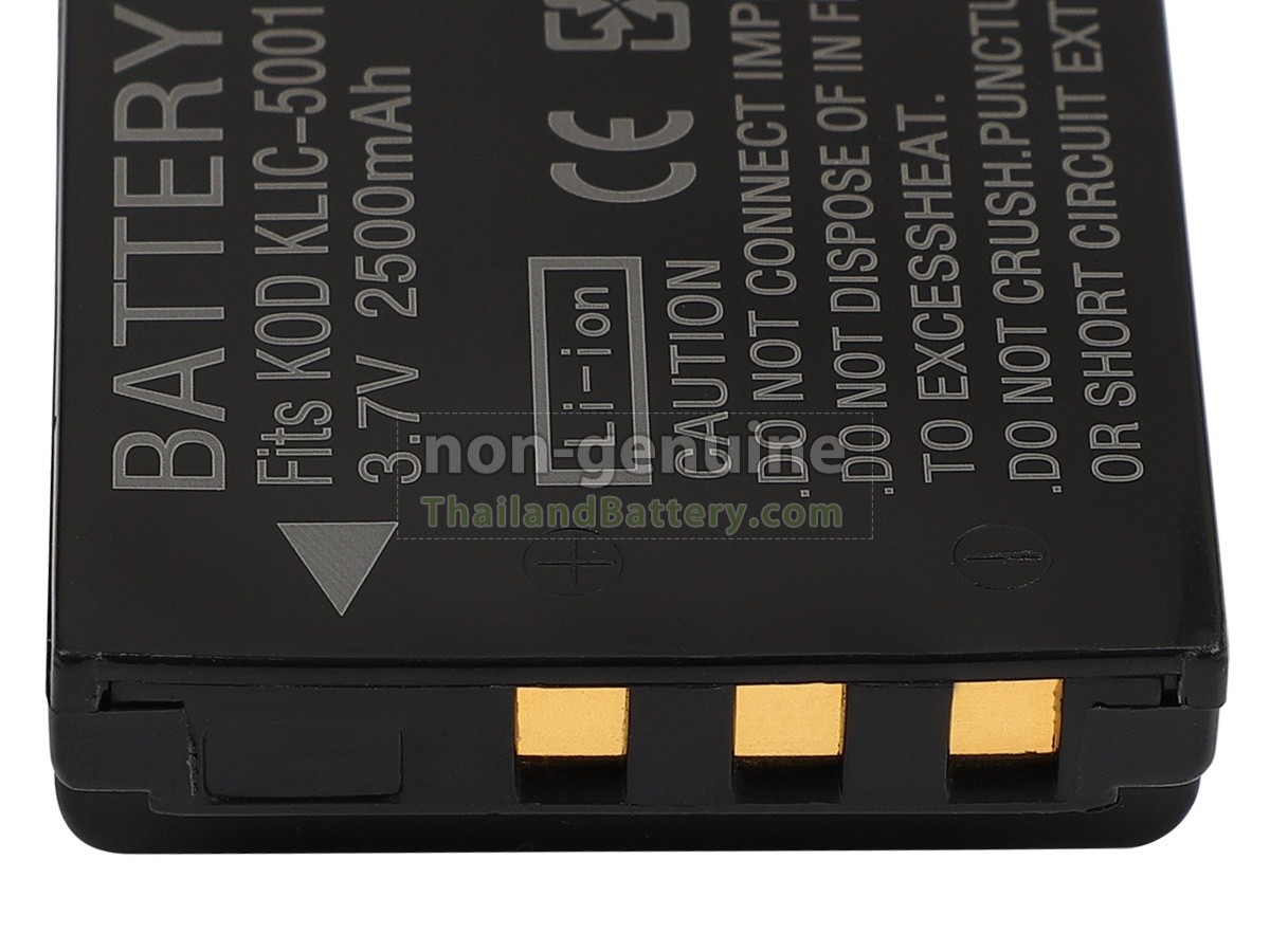 แบตเตอรี่สำหรับ Kodak KLIC-5001