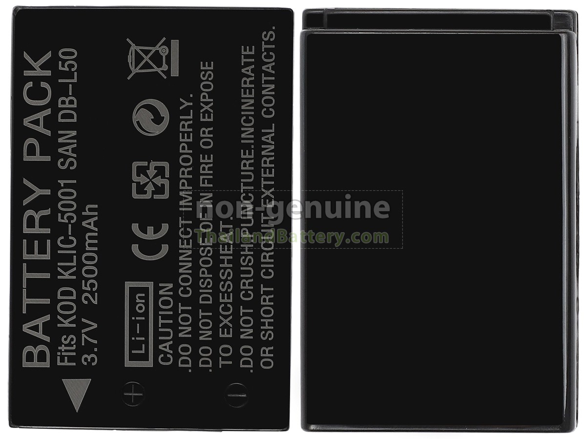 แบตเตอรี่สำหรับ Kodak KLIC-5001