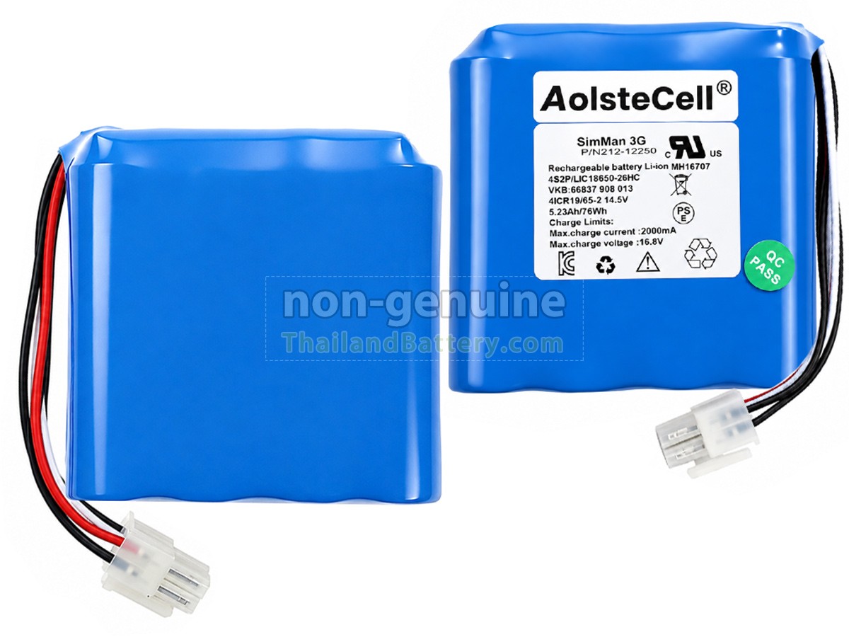 แบตเตอรี่สำหรับ Laerdal 212-12550