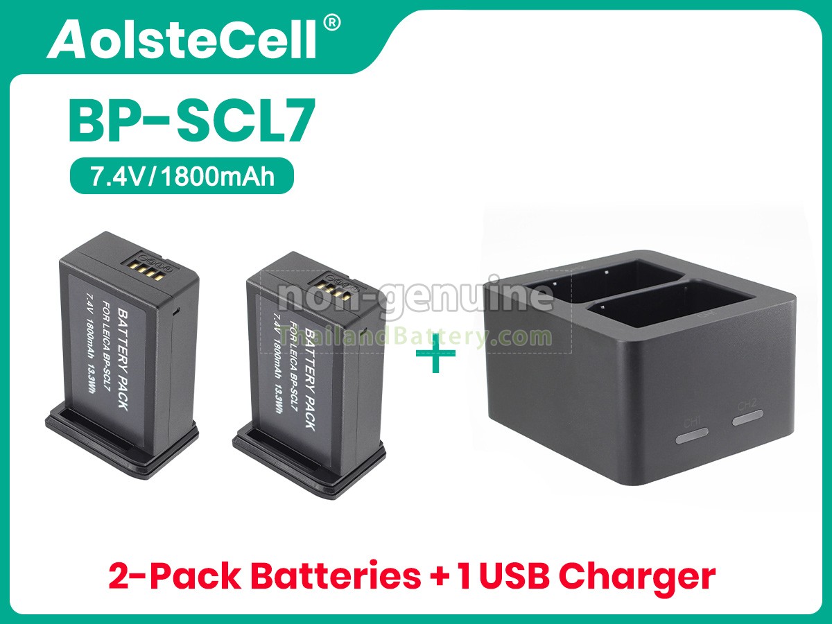 แบตเตอรี่สำหรับ Leica BP-SCL7