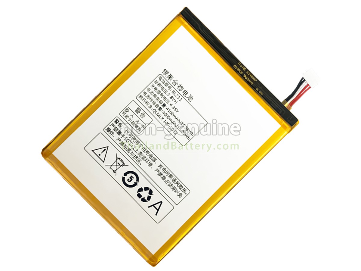 แบตเตอรี่สำหรับ Lenovo P780