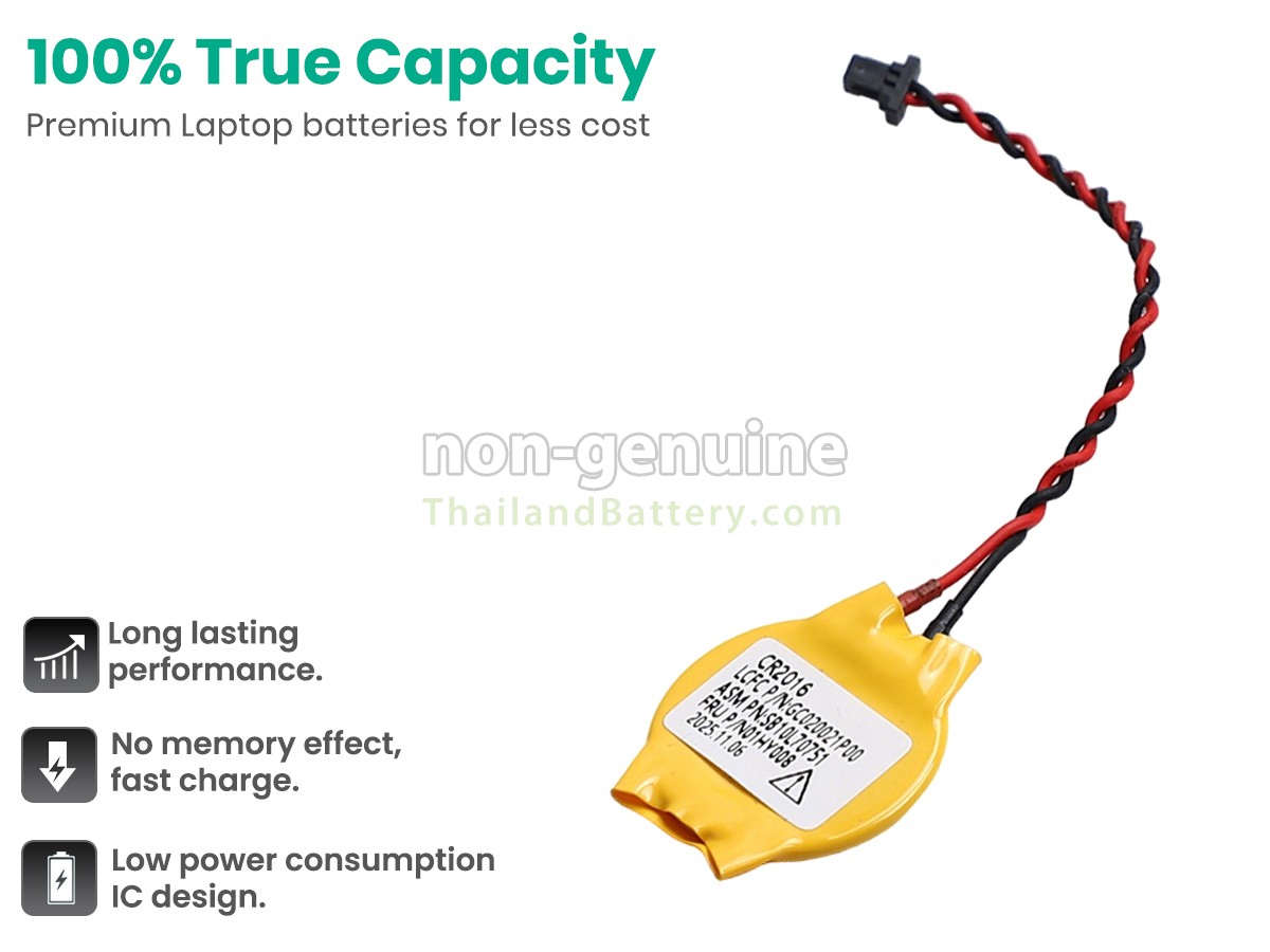 แบตเตอรี่สำหรับ Lenovo THINKPAD X1 CARBON 2ND GEN CMOS