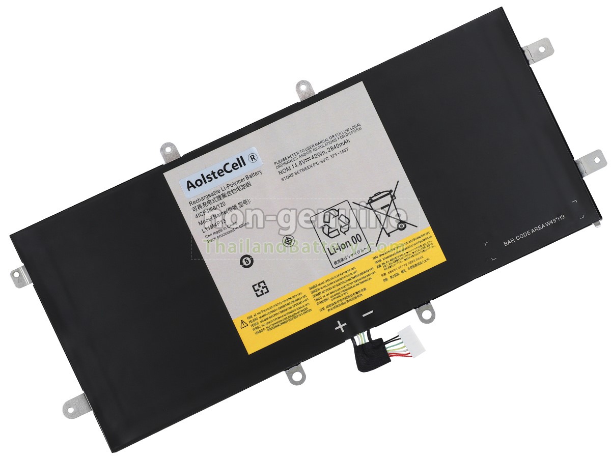 แบตเตอรี่สำหรับ Lenovo L11M4P13(4ICP4/56/120)