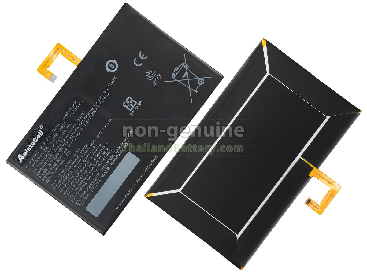 แบตเตอรี่สำหรับ Lenovo TB2-X30F