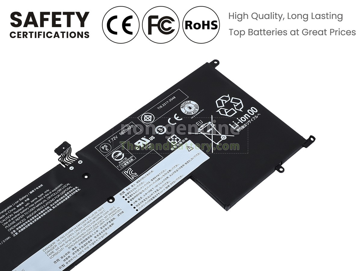 แบตเตอรี่สำหรับ Lenovo YOGA S940-14IWL-81Q7003FMZ