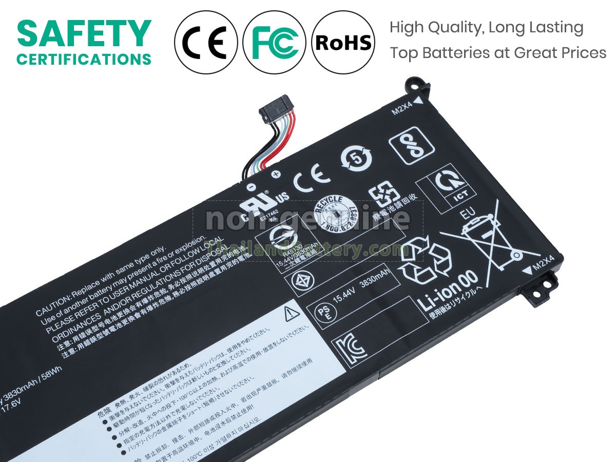 แบตเตอรี่สำหรับ Lenovo THINKBOOK 15 G2 ITL-20VE00K5PE