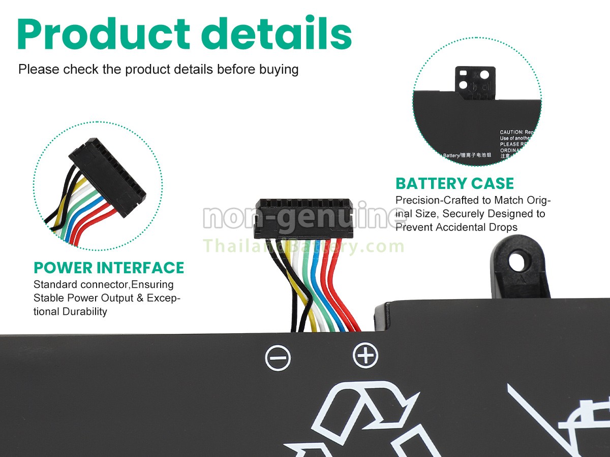 แบตเตอรี่สำหรับ Lenovo IdeaPad 3-14IML05-81WA00FQAK