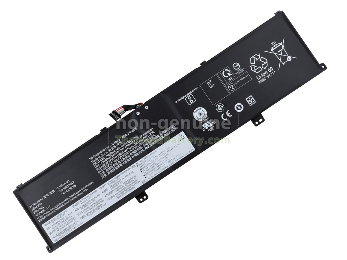 แบตเตอรี่สำหรับ Lenovo ThinkPad P1 GEN 3-20TH004HEE