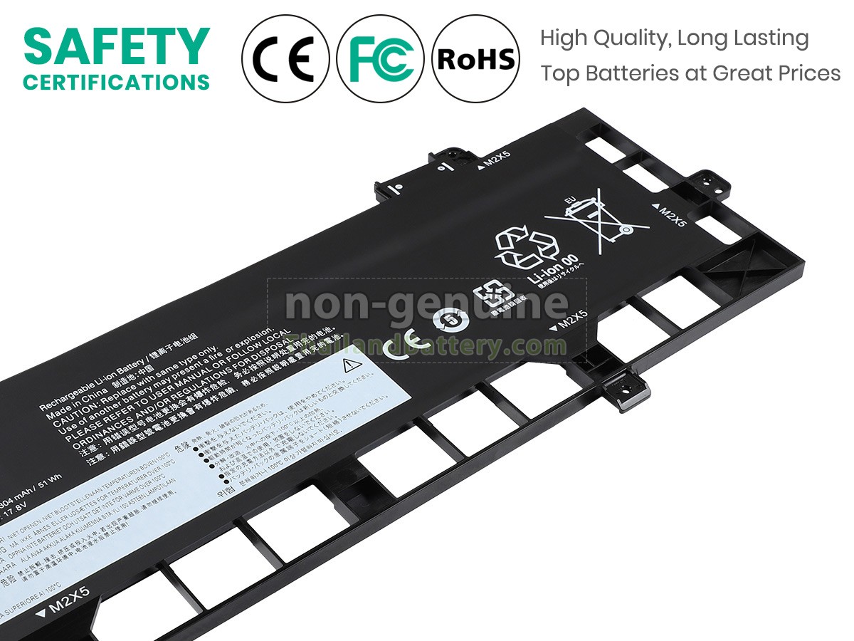 แบตเตอรี่สำหรับ Lenovo ThinkPad P16S GEN 1-21BT0001CK