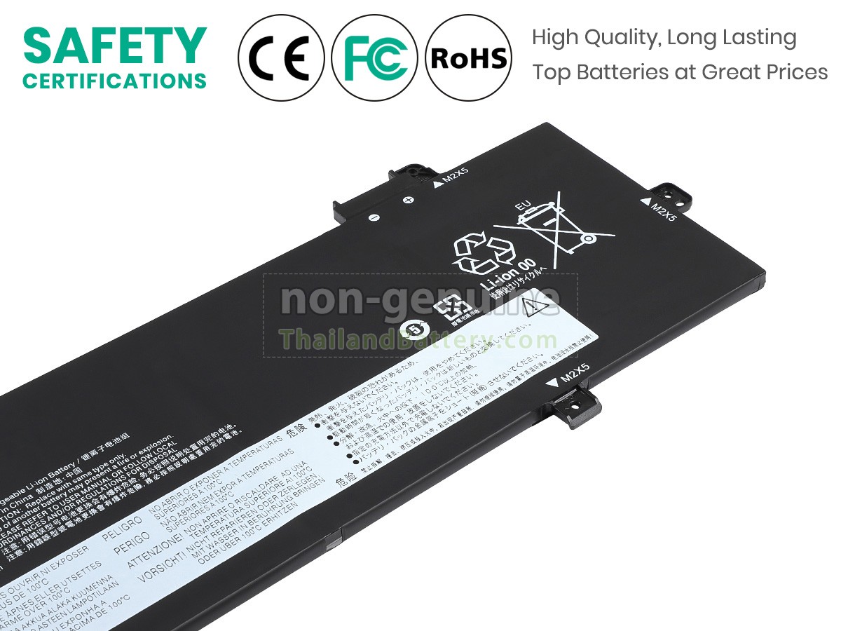 แบตเตอรี่สำหรับ Lenovo ThinkPad P16S GEN 1-21BT0001CK