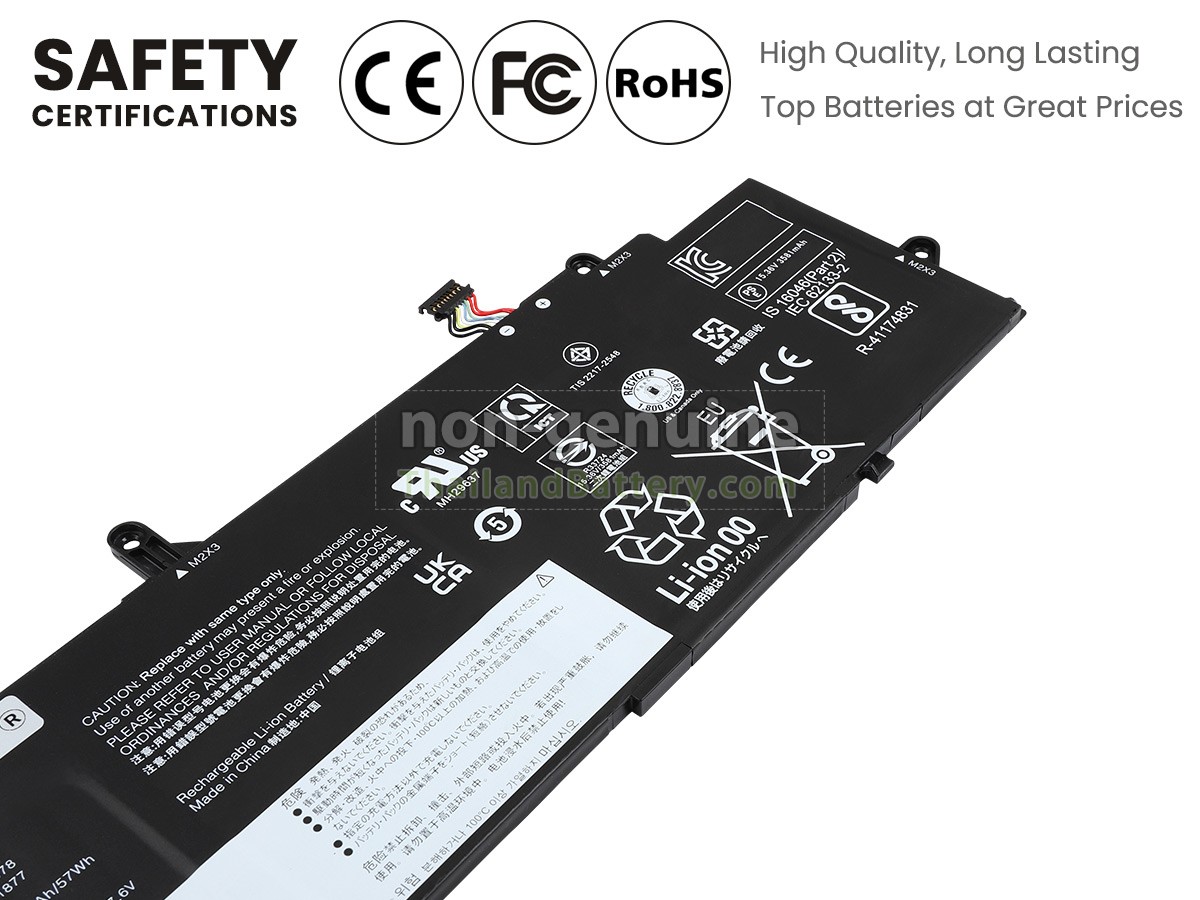 แบตเตอรี่สำหรับ Lenovo ThinkPad T14S GEN 4 (AMD)-21F80008HV