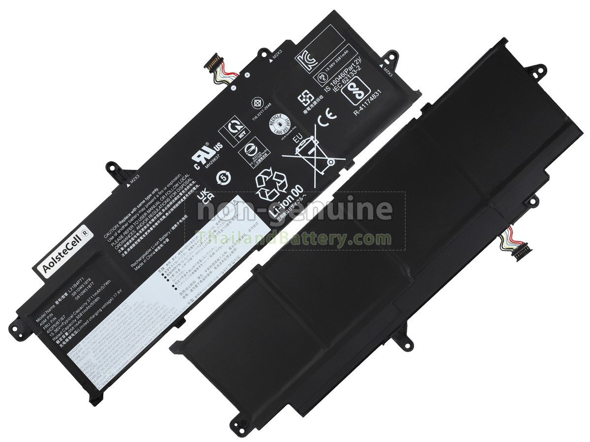 แบตเตอรี่สำหรับ Lenovo ThinkPad T14S GEN 4 (AMD)-21F80008HV