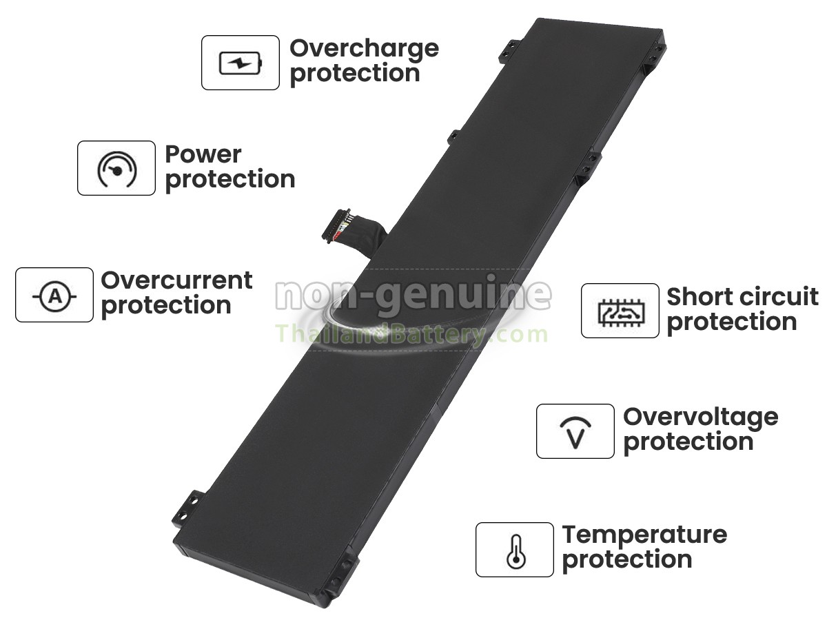 แบตเตอรี่สำหรับ Lenovo LEGION PRO 7 16IRX9H-83DE000PCL