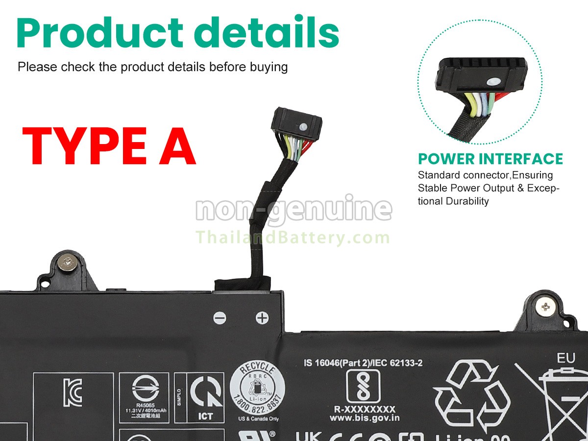 แบตเตอรี่สำหรับ Lenovo ThinkPad L16 GEN 1-21L7000YMB