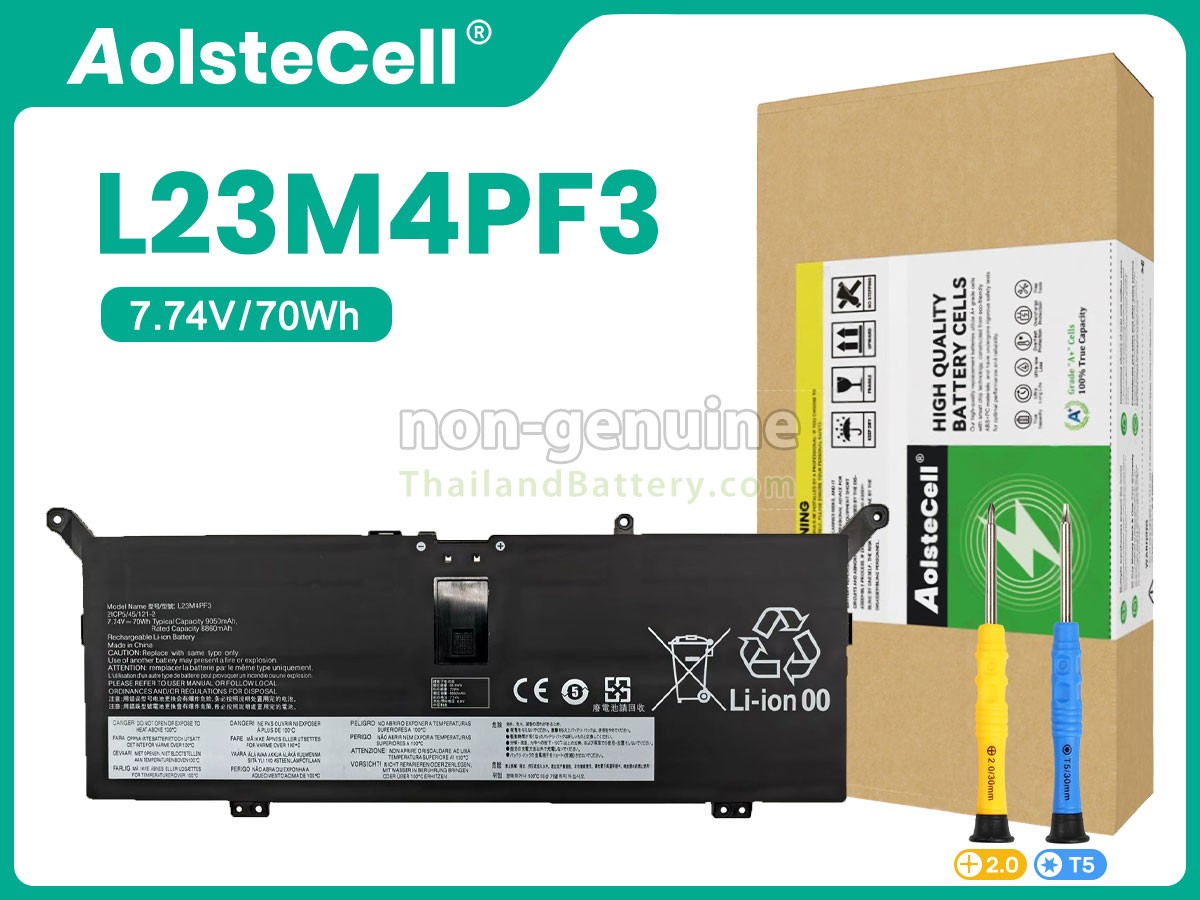 แบตเตอรี่สำหรับ Lenovo YOGA 7 2-IN-1 14ILL10-83JQ0052RK